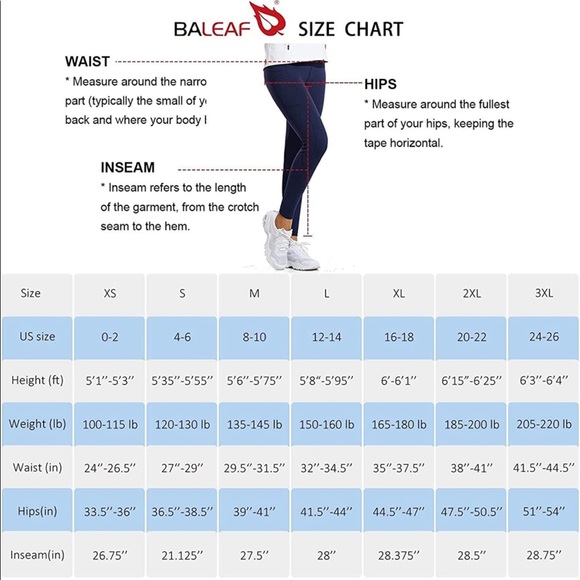Baleaf lined leggings - Picture 5 of 6